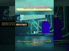 Separatore olio-acqua completamente automatico