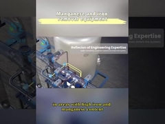 Attrezzature per la rimozione del ferro e del manganese